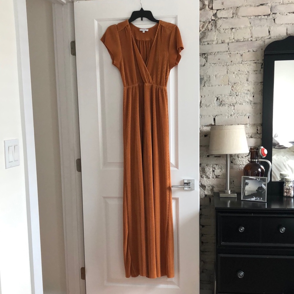 Baltic Born Athena Pleated Maxi Dress
